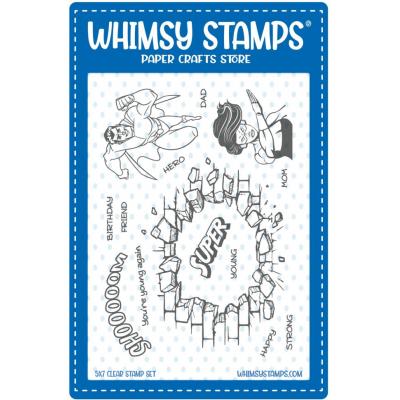 Whimsy Stamps Stempel - Super Young